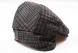 Checkered wool cap