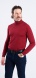 Burgundy turtleneck