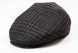 Checkered wool cap