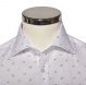White Extra Slim short sleeved shirt
