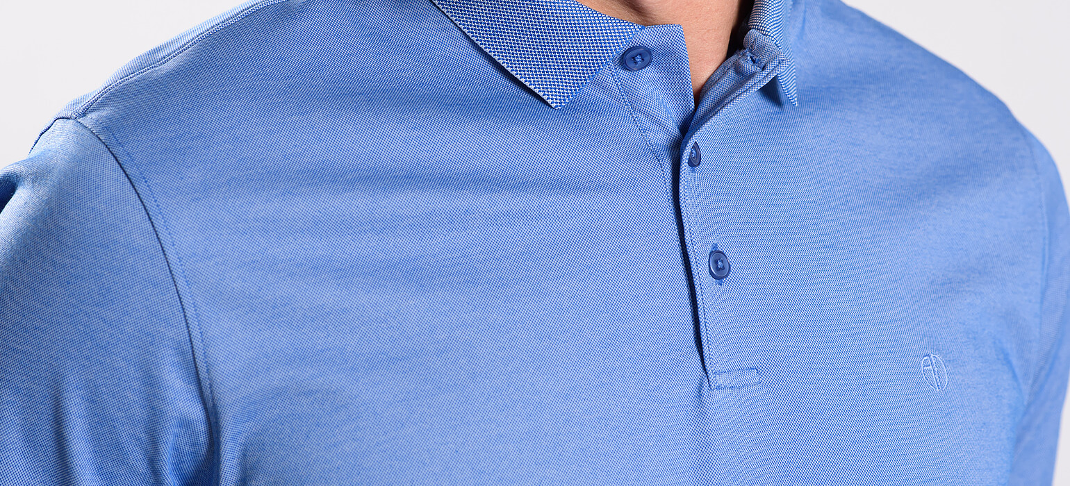 Light blue polo shirt - Polo shirts - E-shop | alaindelon.co.uk